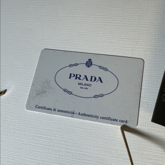 Prada womens Cinema Evolution pale gold metal 62 15 140 sunglasses EUC - Picture 10 of 11